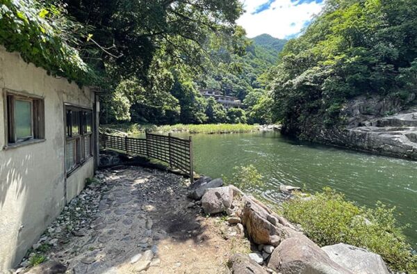 岡山 鏡野町 奥津渓 般若寺温泉 露天風呂