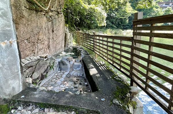 岡山 鏡野町 奥津渓 般若寺温泉 露天風呂