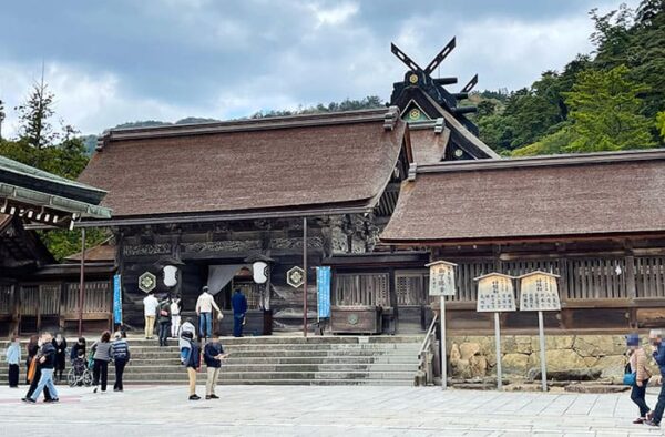 島根 出雲大社 本殿 八足門