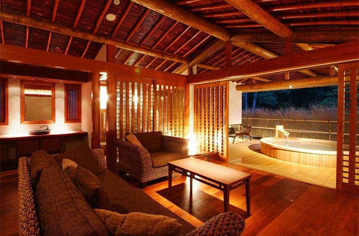 城崎温泉 西村屋ホテル招月庭 森のプライベートスパ